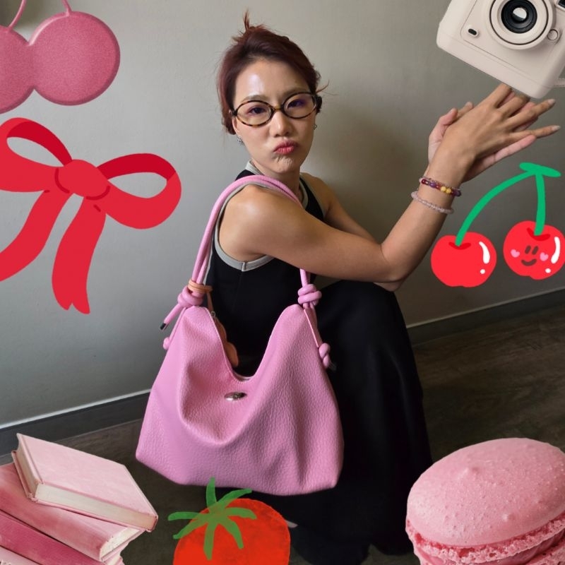 [🎟️ลดสูงสุด 𝟐𝟎𝟎฿ เก็บโค้ดใน𝐕𝐢𝐝𝐞𝐨] CrabBrand - รุ่นDarling หนังVegan กระเป๋าสะพายไหล่/crossbody ในใบเดียว