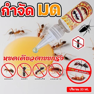 กำจัดมด # เจลกำจัดมด แมลงสาบ แมลงวัน ไม่ฟุ้งกระจาย AK.ALLKILL ขนาด 20 ml
