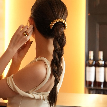 Adornment Club - Croissant Hair cuff ที่มัดผม เครื่องประดับผม l nickel free, waterproof, long-lasting