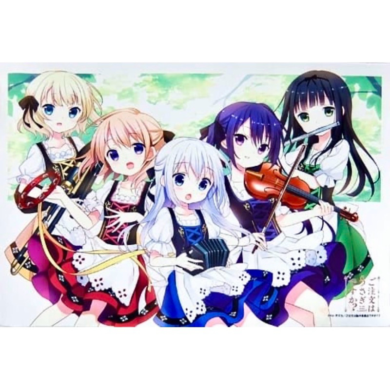 [Playmat Bushiroad 0049] Rubber Mat Collection Gochuumon wa Usagi desu ka? - Playmat,เพลแมท