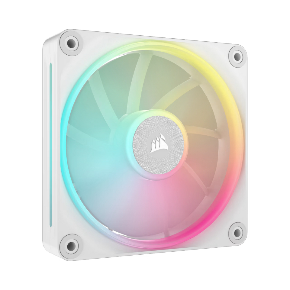 Corsair iCUE LINK LX120 RGB 120mm PWM Single Fan Expansion – White (CO-9051029-WW)