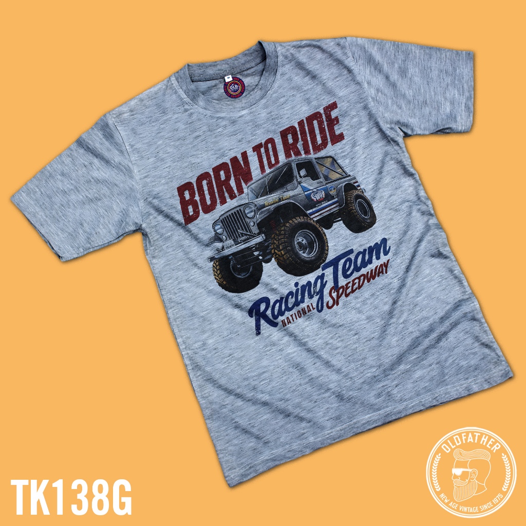 เสื้อยืดคอกลมแขนสั้น ผ้าTK พิมพ์ระบบ Sublimation ราคาถูก เนื้อผ้าดีนุ่มไม่ร้อน ( รหัสสินค้า TK 138 )