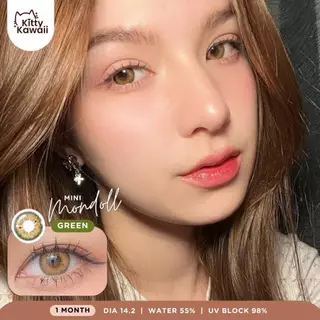 Kitty Kawaii Contact Lens : Mini Mondoll - คอนแทคเลนส์คิตตี้ คาวาอิ พัส (VIAL)