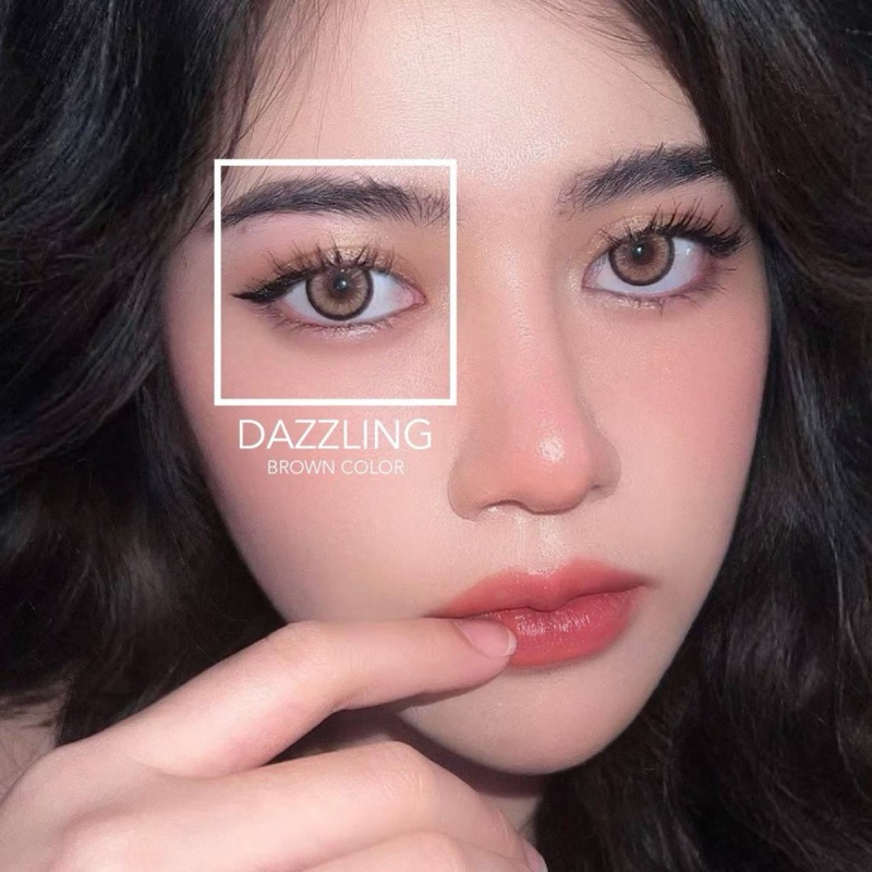 We Wink Dazzling gray brown สีเทา สีน้ำตาล ✨คอนเเทคเลนส์กรองเเสง✨