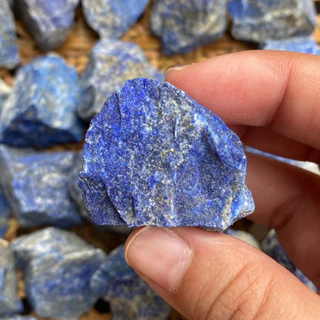 Lapis lazuli ลาพิส ลาซูลี่ดิบ สวย น่ารักมาก เป็นหินแห่งสติปัญญา อุดรูรั่วทางการเงิน ช่วยพัฒนาการพูดติดต่อสื่อสาร