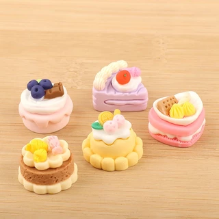 เรซิ่นขนมหวานจิ๋ว 3D (เรซิ่นเปล่า ไม่แถมตัวติด) อุปกรณ์ตกแต่ง งาน DIY แต่งเคสโทรศัพท์ งานฝีมืออื่นๆ ส่งจากไทย C036