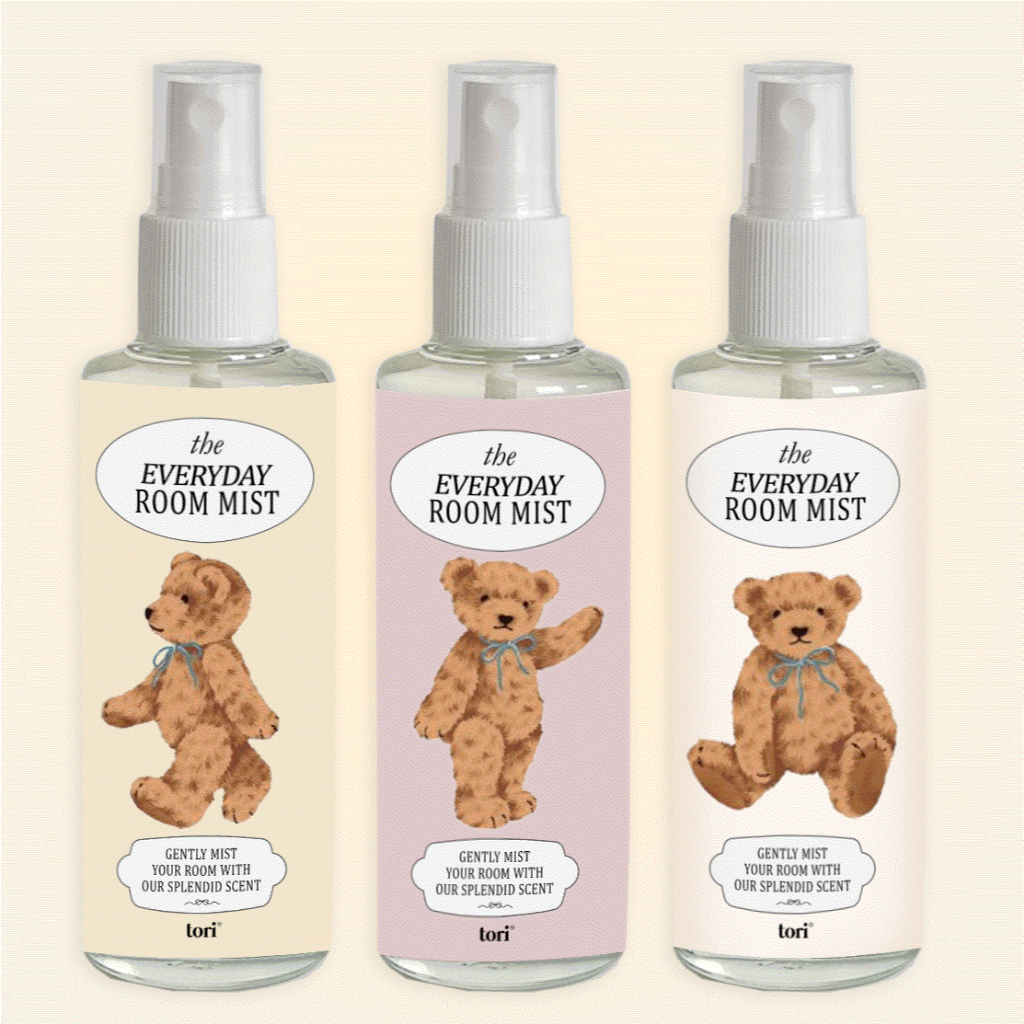 TORIAROMA | Everyday Room Spray รุ่น Bell Bear สเปรย์สำหรับฉีดห้อง 85ml. ใข้ได้นานนนนนนมากกกกก 🐱😻😽