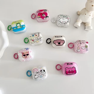 【ส่งจากไทย] เคส สำหรับAirpods4 เคสหูฟังบลูทูธ Airpods 1/2 Airpods3 เคสหูฟัง Airpodspro Airpods pro 2 gen1/gen2/gen3