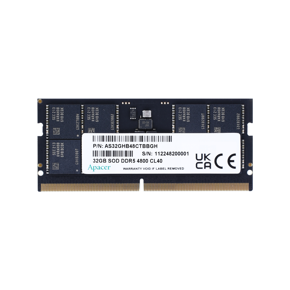 Apacer SO-DIMM DDR5 8GB 4800 - FS.08G2A.RTH ประกัน 3 ปี