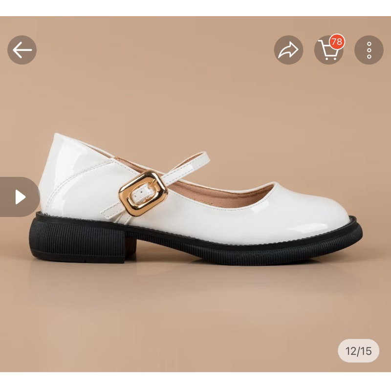 mellow co สีขาว มือ 1 size 37