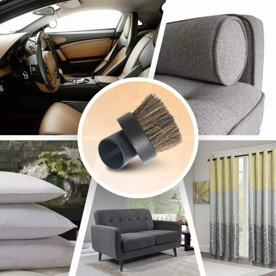แปรงทำความสะอาด 5 อิน 1 สำหรับเครื่องดูดฝุ่น ชุดหัวแปรงเครื่องดูดฝุ่นสำหรับทำความสะอาดชั้นร่องในบ้านขนาด32มม.35มม.