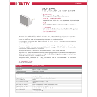 ออกใบกำกับภาษีได้📍เครื่องอ่านบัตรประชาชน Smart card reader UTrust 2700 R พร้อมขาตั้ง USB