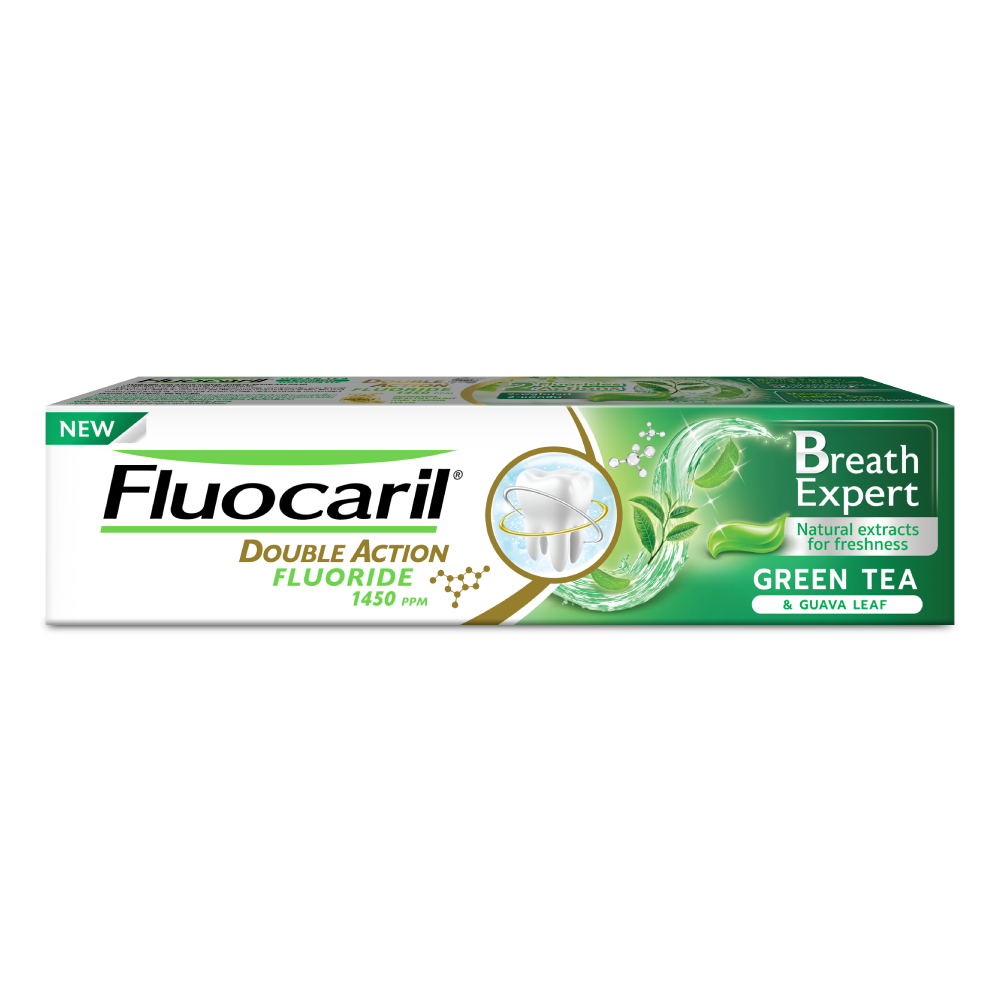 Fluocaril ฟลูโอคารีล ยาสีฟัน กรีน ที 150กรัม