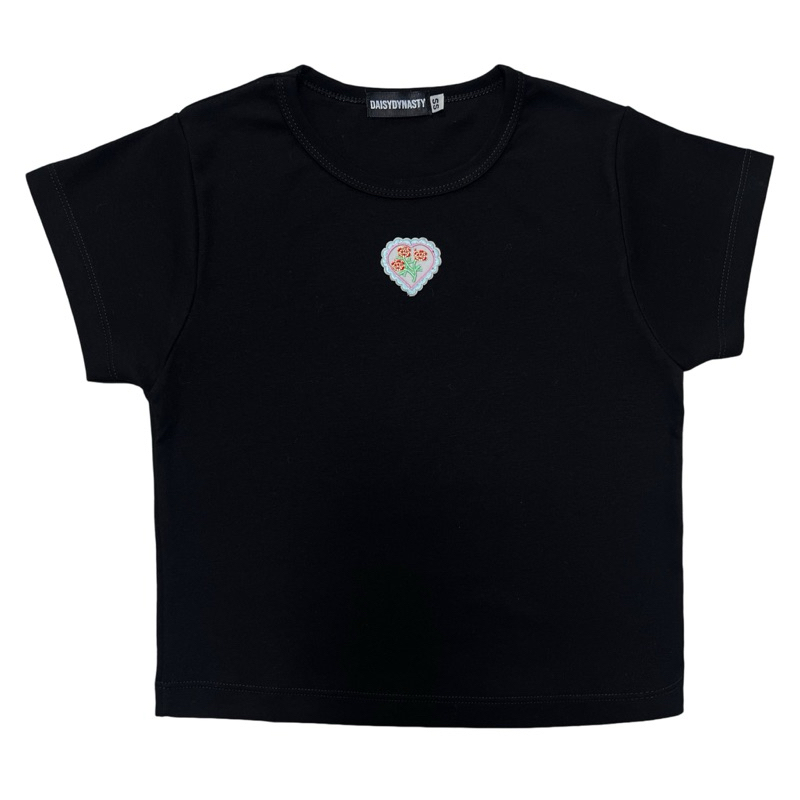 DAISYDYNASTY | Romantic Rose&Tulip Baby tee