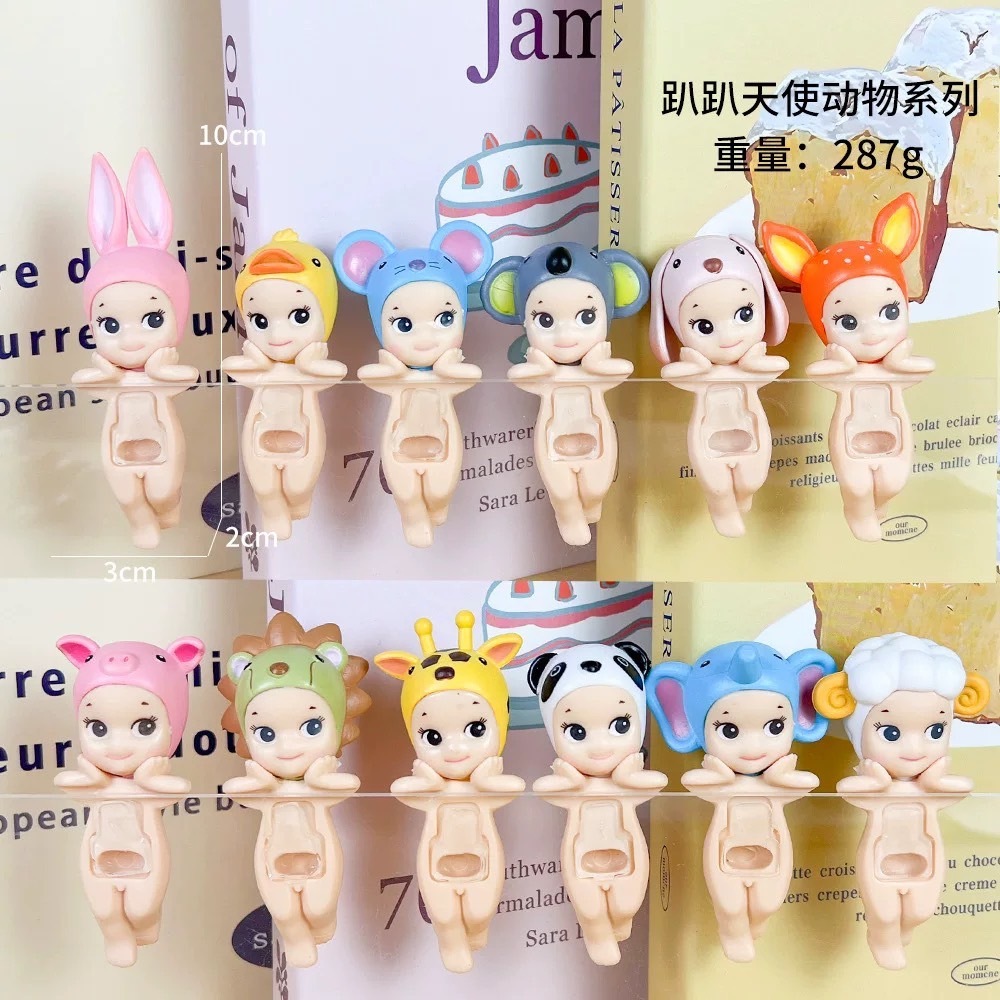 SONNY ANGEL HIPPERS MINI ที่เกาะโทรศัพท์ ที่ติดโทรศัพท์ รุ่นกล่องสี่เหลี่ยม 24 BOX TY09