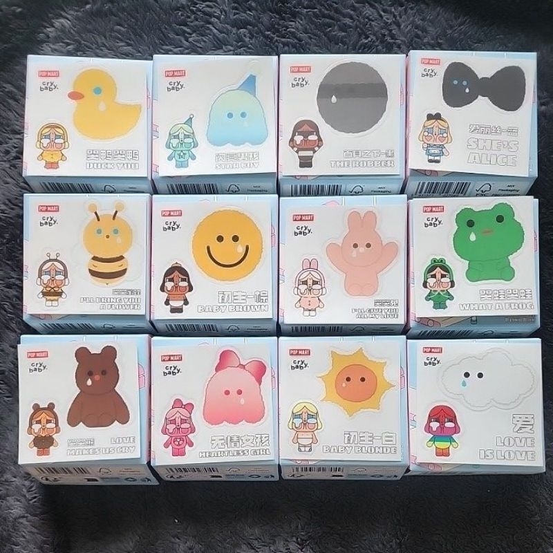 CRYBABY Crying again -badge เข็มกลัด