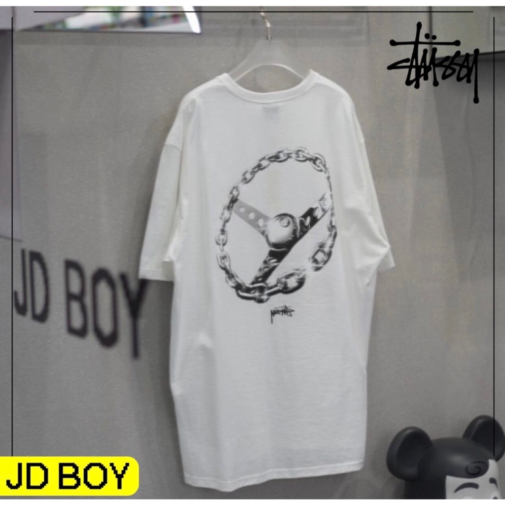 (ของแท้100%พร้อมส่ง) Jdboy - Stussy bangkok เสื้อยืด สตัสซี่
