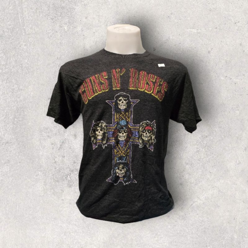 เสื้อวง GUNS N' ROSES มือสอง แท้100%