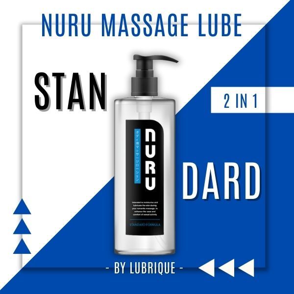 [1ขวด] NURU Gel Massage สูตรน้ำ ล้างออกง่าย ไม่มีกลิ่น ลื่นมาก รุ่น Standard เจล Nuru เจลนวด 400 ml.