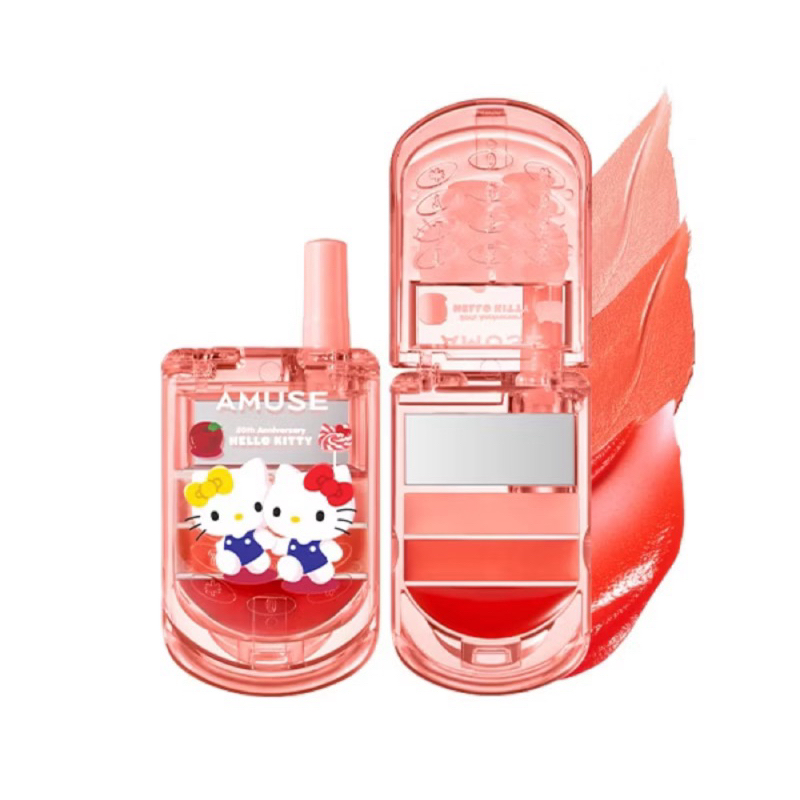พร้อมส่ง AMUSE x Hello Kitty Lip & Cheek Cell Phone