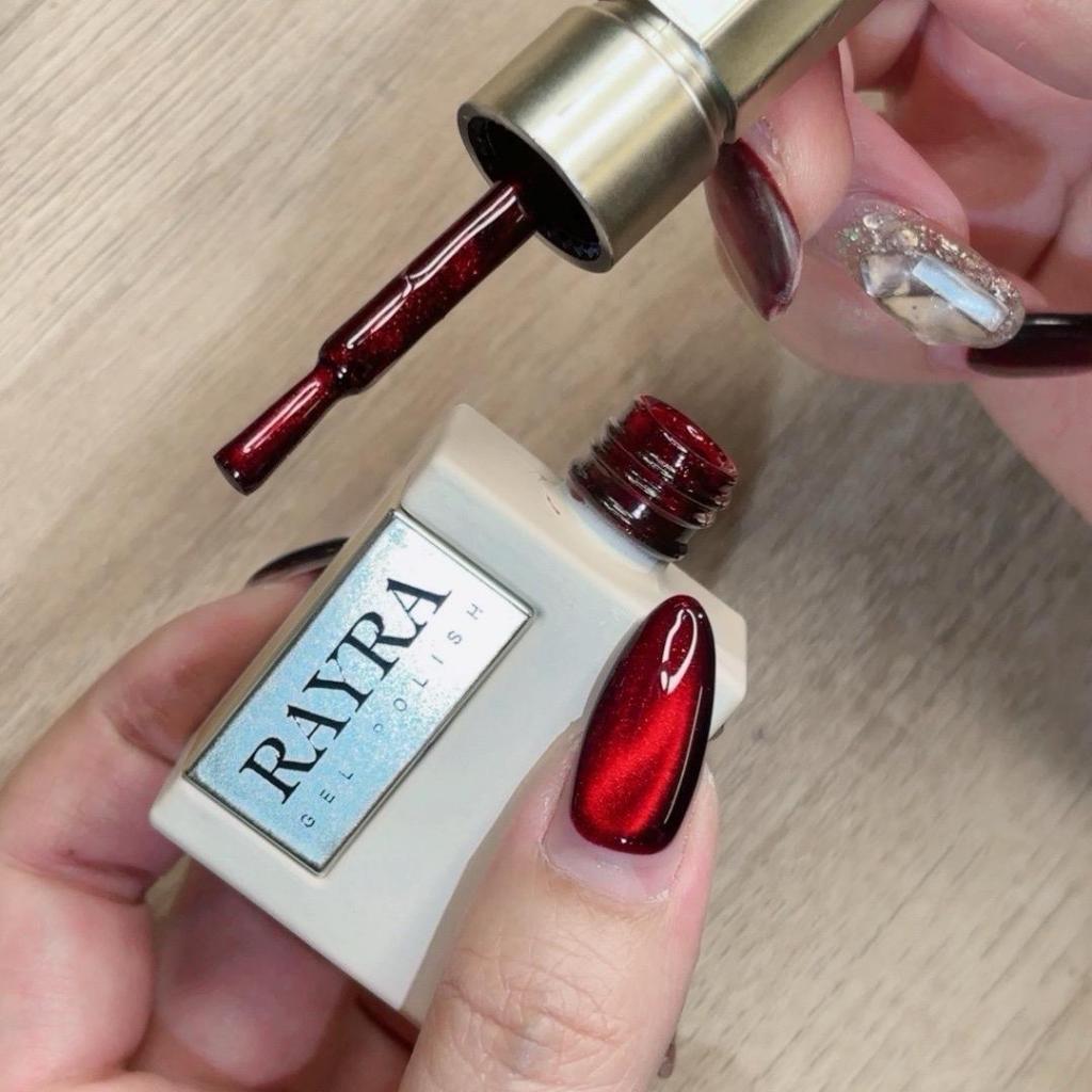 สีเจล  Rayra premium gel 1 color แดงอำพัน