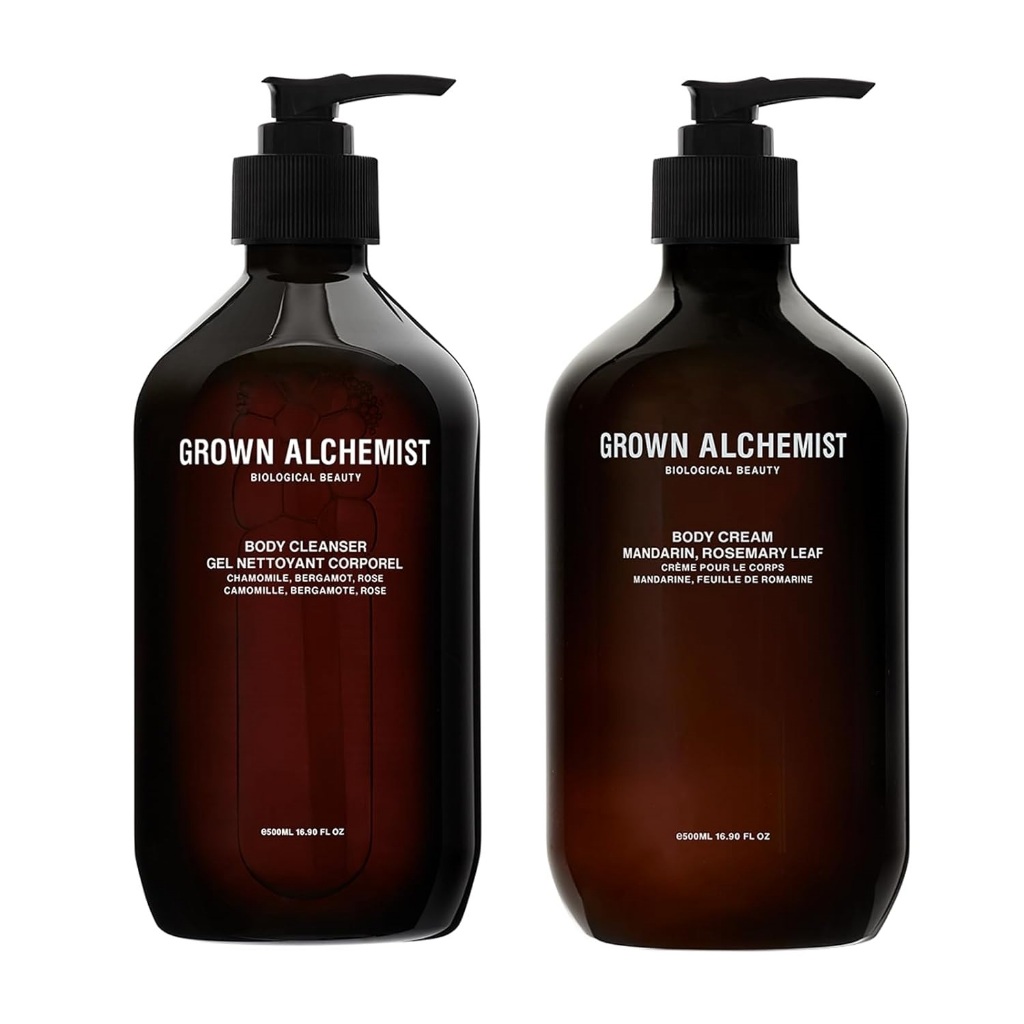 พร้อมส่ง ของแท้ Grown Alchemist Body Cleanser and Body Cream Duo (2 x 500ml)