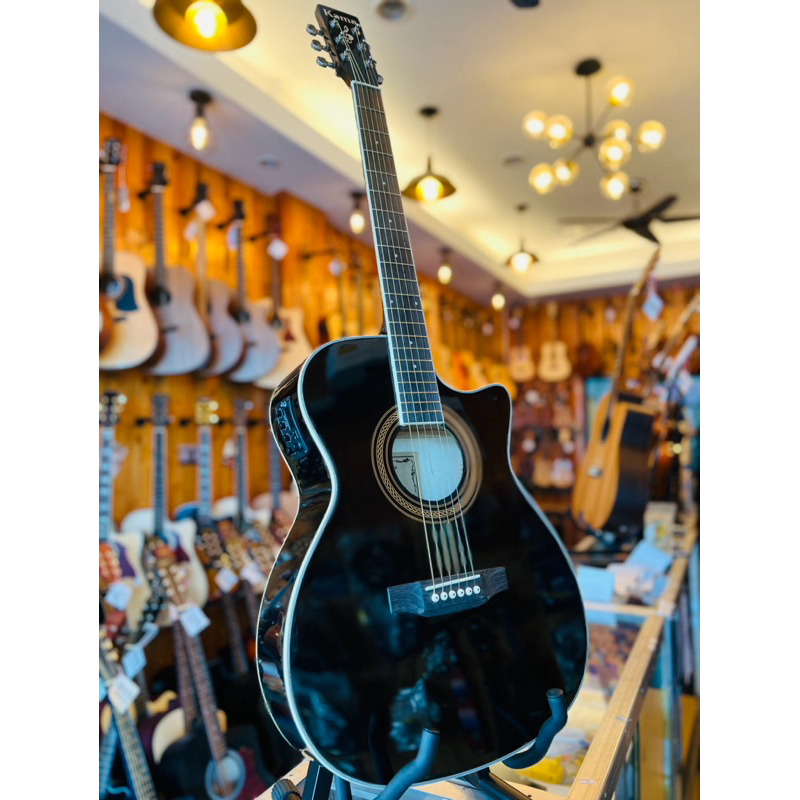 กีต้าร์KAMA รุ่นK-400C งานเคลือบเงากรอส เสียงพุ่งสุดๆขนาด40นิ้วสินค้าพร้อมส่ง ช่างsetup ทุกตัวสินค้าถึงพร้อมเล่นกัน😍😍