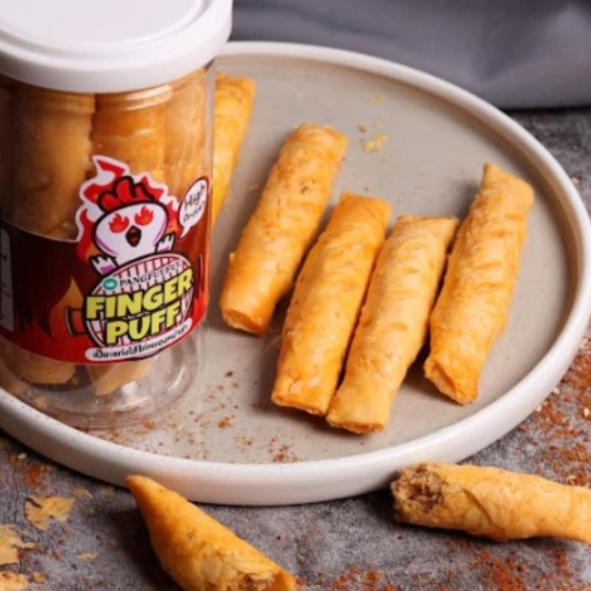 pangfuufuu daylean : finger puff พัฟแท่ง อร่อย ไส้เยอะ