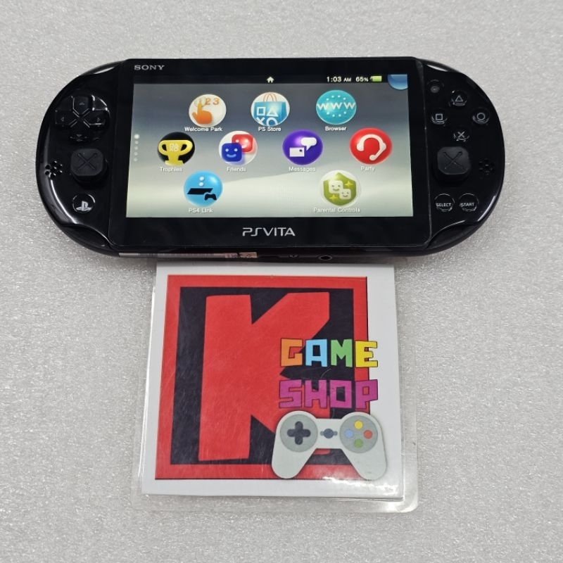 Psvita 2000 Black สีดำ Boxset มือสอง(USED) เครื่องเล่นเกมส์พกพา