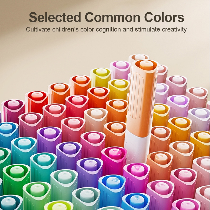 ปากกาอะคริลิค ปากกามาร์คเกอร์ กันน้ำ 12สี/24สี/36สี สามารถเขียนบนแก้ว พลาสติก ผ้า กระจก - รูปที่ 2