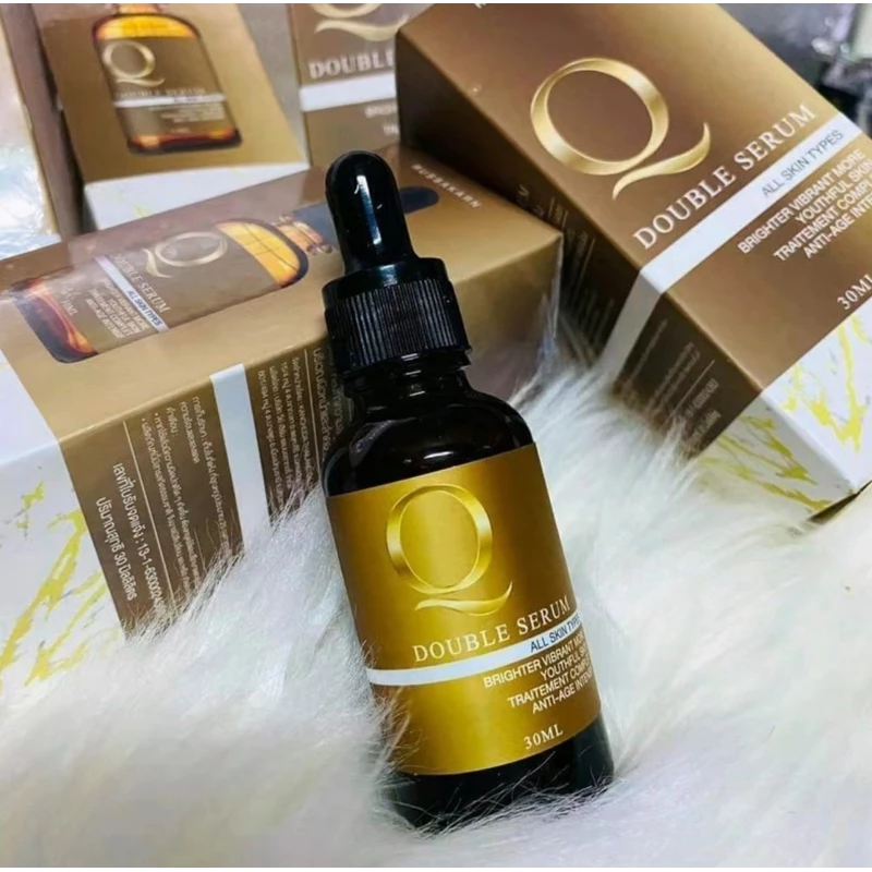 Q Double Serum เซรั่มคิวเข้มข้น 30 ml. (แพ็ค 3 ขวด) ผิวหน้า รูขุมขน สกินแคร์ Skincare บำรุง ใบหน้า thumbnail 3