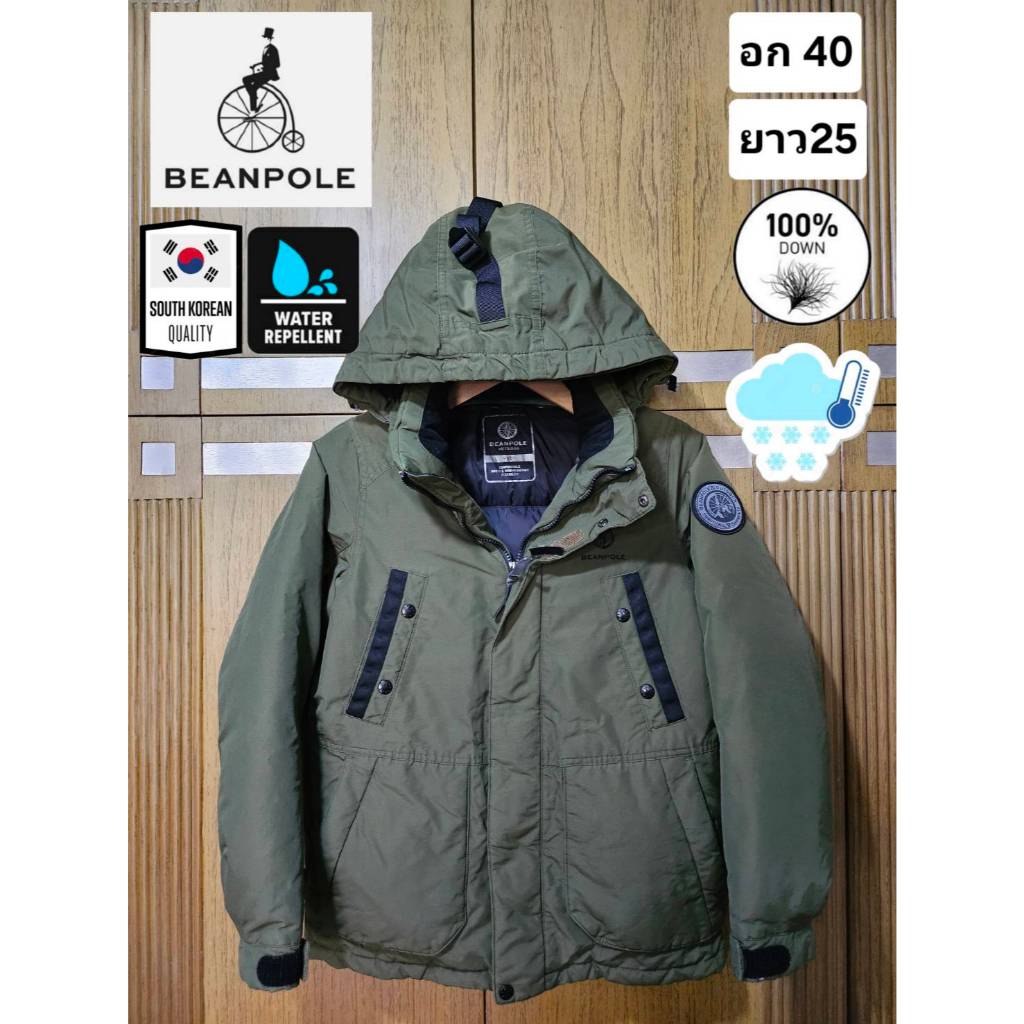 เสื้อกันหนาวขนเป็ด Parka แบรนด์ Beanpole เกาหลี  มือ2ของแท้