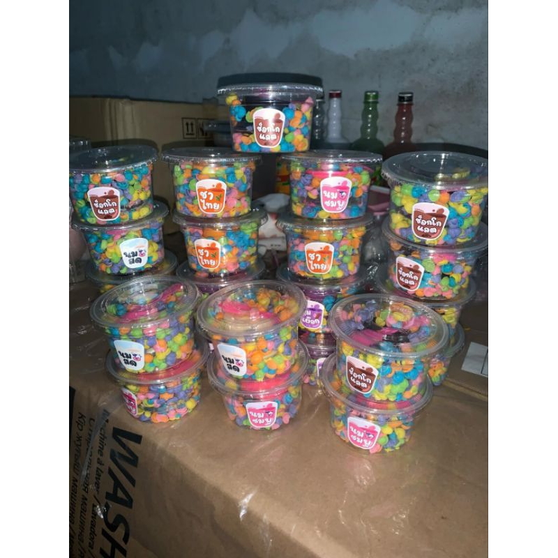 แครกเกอร์นมเหนียว น้ำหนักรวม 70 กรัม