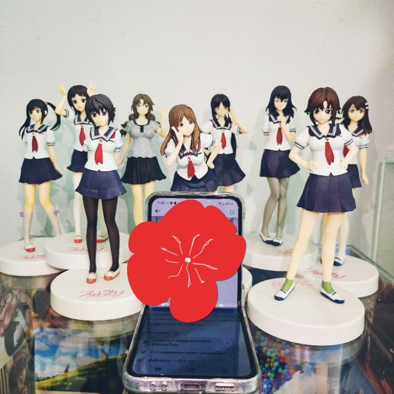 พร้อมส่ง figure Photo kano set 9. ตัว (มือ 2 สภาพดี )