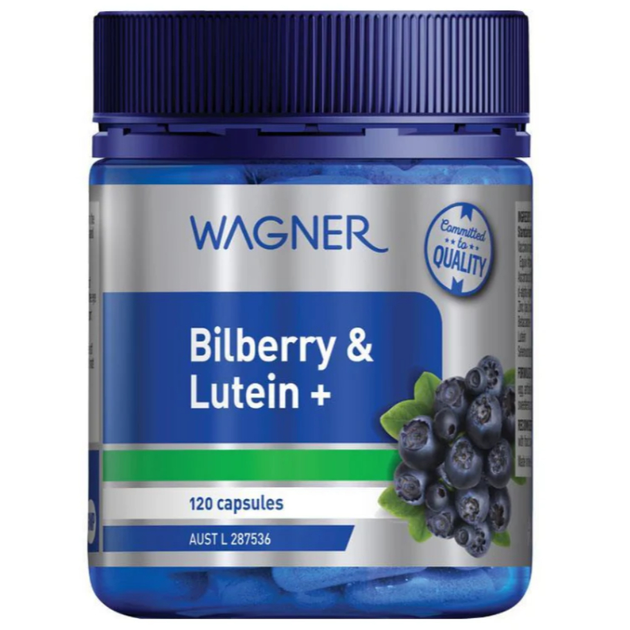 Wagner Bilberry & Lutein+ 120 capsules