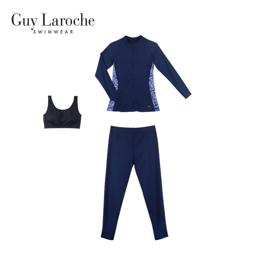 Guy Laroche ชุดว่ายน้ำ สกินไดฟ์ (Skindive) เสื้อแขนยาว กางเกงขายาว กีลาโรช GPD9504