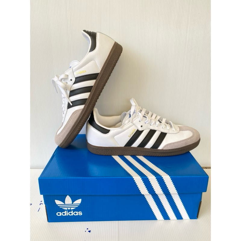 รองเท้า Adidas SAMBA OG สีขาว UK8