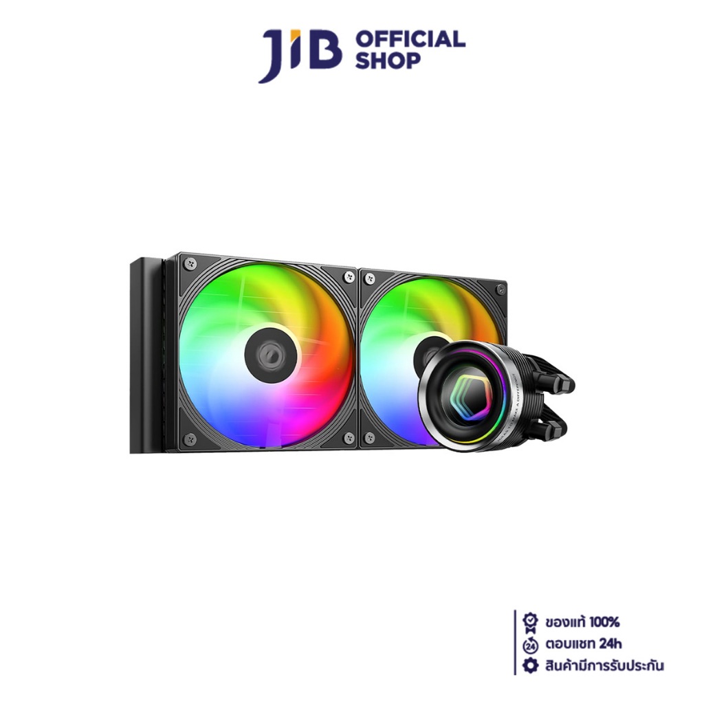 CPU LIQUID COOLER (ระบบระบายความร้อนด้วยน้ำ) ID-COOLING FX240 INF (BLACK)