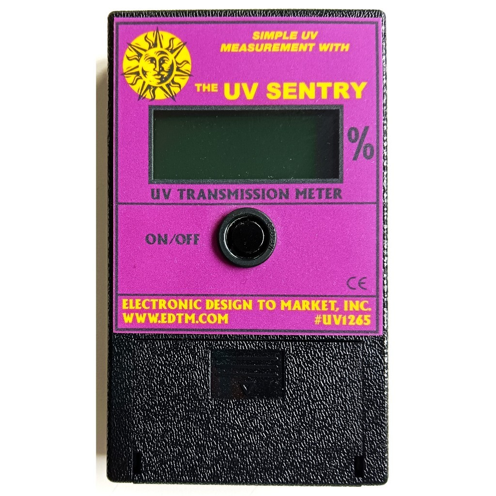 🎀✅ UV TRANSMISSION METER ✅🎀: เครื่องวัดการส่งผ่านรังสียูวี