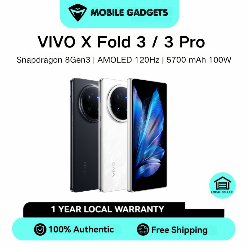VIVO X Fold 3 Pro / vivo X Fold3 | Snapdragon 8Gen3 | AMOLED 120Hz | 5700 mAh 100W