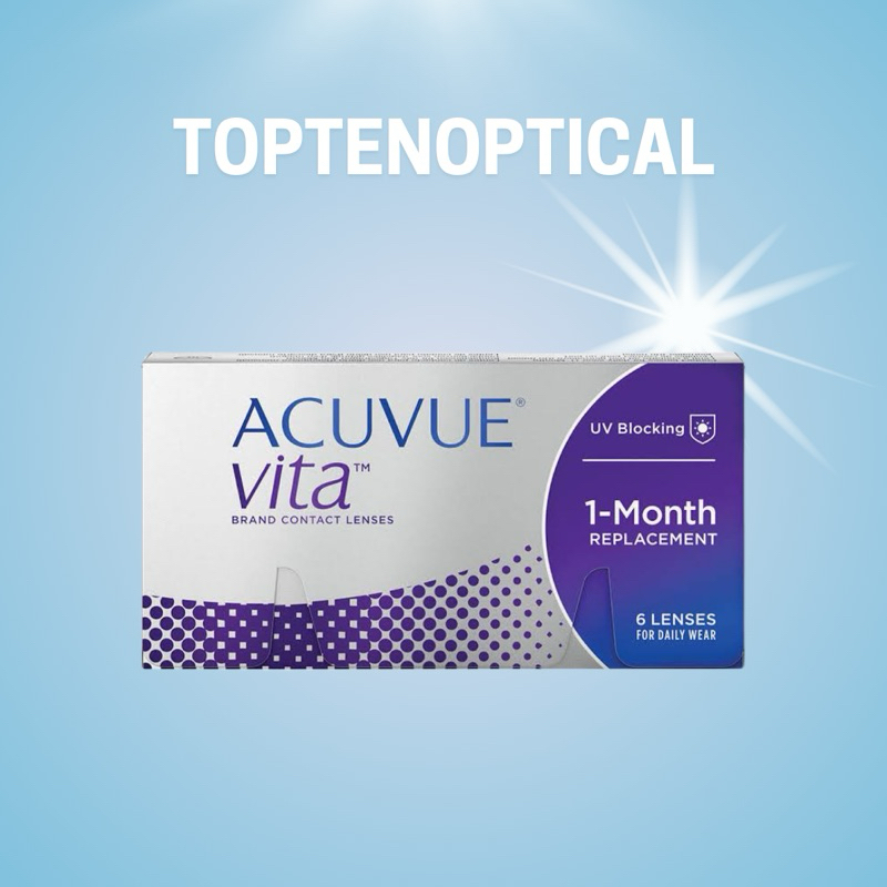 Acuvue Vita เลนส์ใส คอนแทคเลนส์รายเดือน