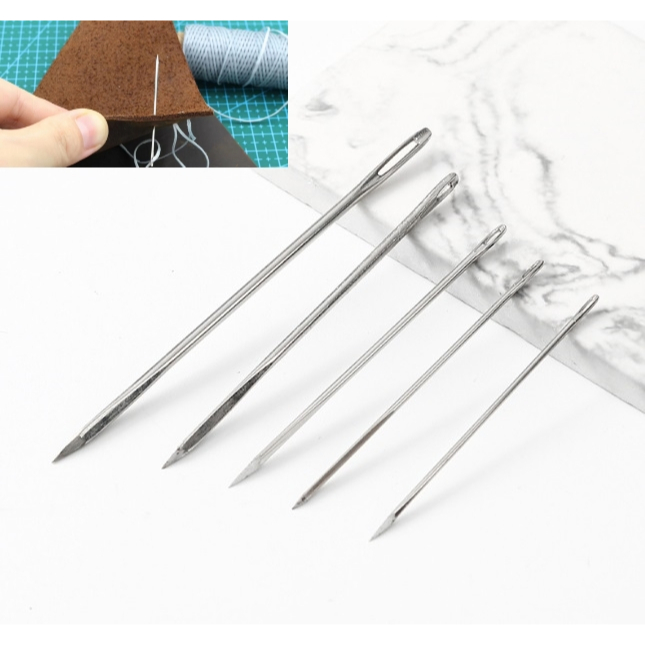 เข็มสามเหลี่ยม เข็มไดมอน เย็บหนัง (4 ,4.5 ,5.8 ,7,7.5 cm.) พร้อมส่งจากไทย – โปรปัง