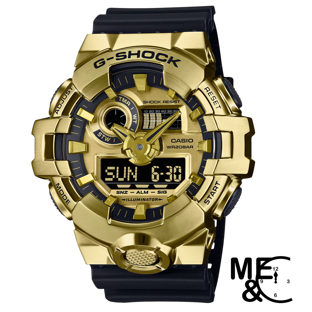 CASIO G-SHOCK​ GM-700G-9ADR G-STEEL ของแท้ ประกันศูนย์ CMG