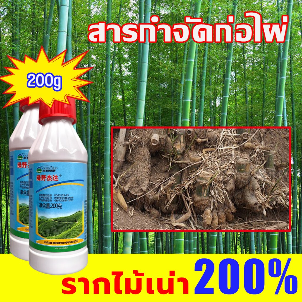 ยาฆ่าต้นไม้ใหญ ยาฆ่าตอต้นไม้ ยาฆ่าไม้ไผ่200mlยากำจัดต้นไม้ ยาฆ่าตอไม้ เข้มข้นสุด 1ขวดเท่ากับ20ขวด