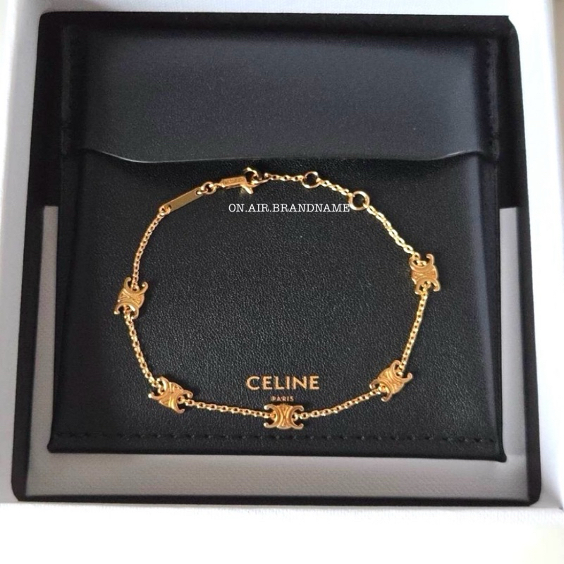 New celine bracelet กำไลข้อมือ รุ่นฮิต น่ารักมาก สร้อยข้อมือ ราคา ถูกที่สุด ดีลบีเคเค แกลเลอรีภาพที่ 3