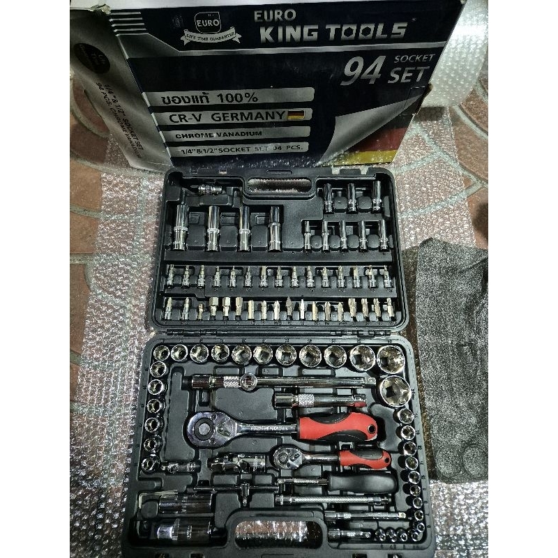 ชุดบล๊อก EURO KING TOOLS 94 pcs