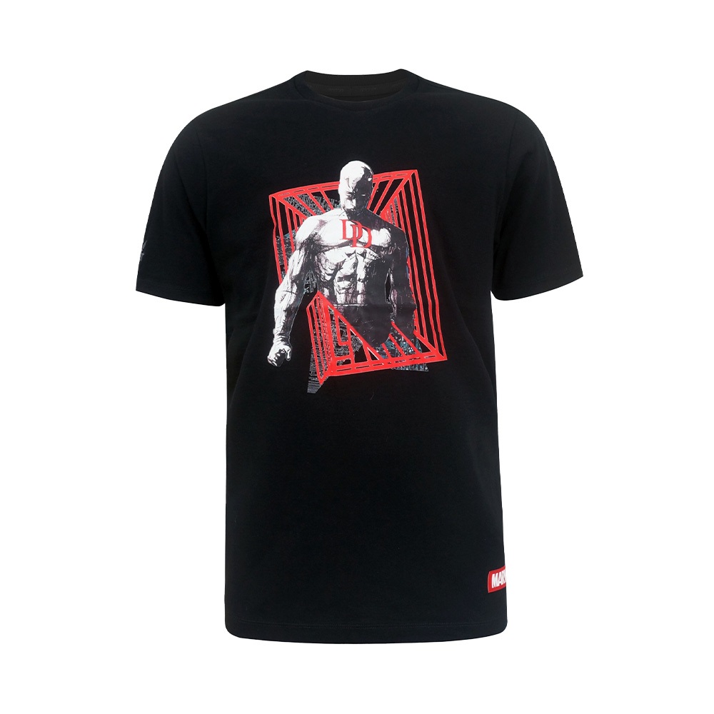 FBT x MARVEL Dare Devil  เสื้อคอกลมลาย เสื้อยืดคอกลม ใส่ได้ชายหญิง รหัส D2T213