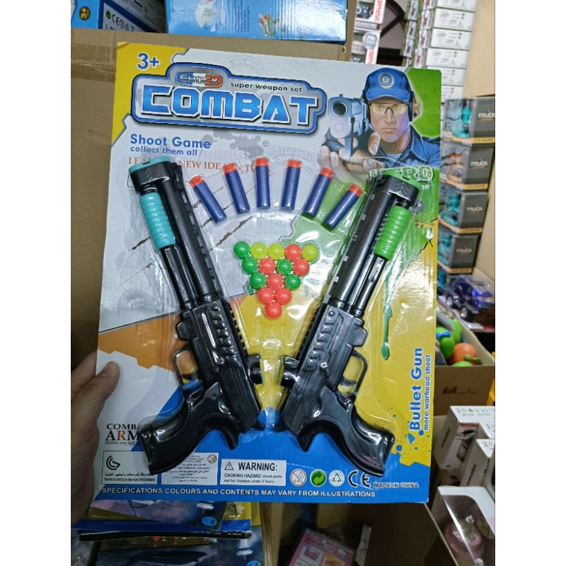 ปืน+กระสุน ปืนของเล่น(พร้อมส่ง)งานใหม่ ตรงปก %