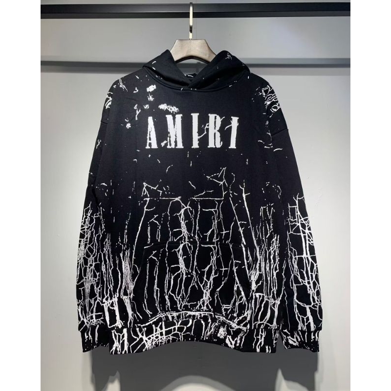 เสื้อฮู้ด Amiri  ลาย Contrast line