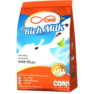 Rich milk ปรุงแต่งรสนม ตราดีวัน 900 ก.
